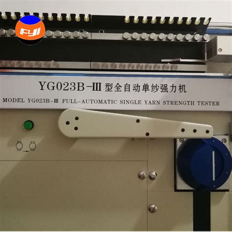 single end yarn strength tester commercial|ISO2062 Single Yarn Testing Machine GT.